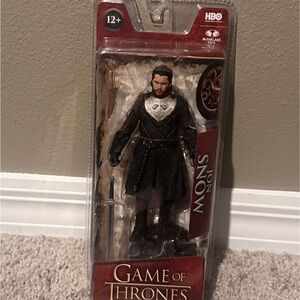 GAME OF THRONES!!  Jon Snow action figure!!!McFarlane Toys!! HBO!!! Great gift!!